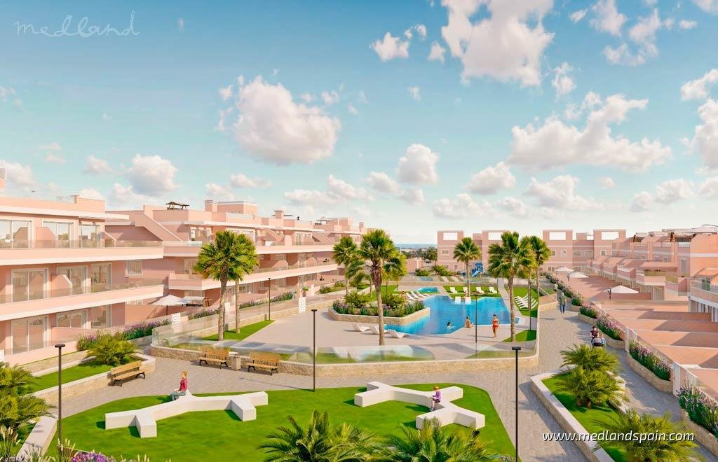 Nowoczesny dom z 3 sypialniami i basenami w Pilar de la Horadada Hiszpania, Pilar de la Horadada  83m2 Foto 1