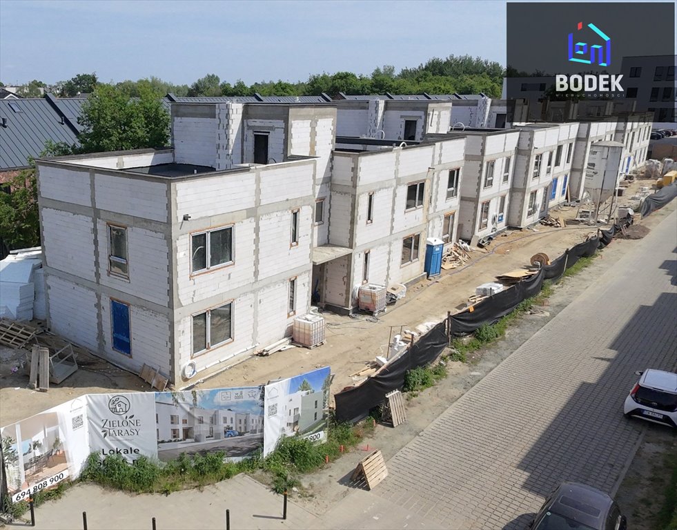 Do sprzedania nowoczesne 3-pokojowe mieszkanie z ogrodem i panoramicznym widokiem Wrocław, Fabryczna, Maślice, Wołodyjowskiego  60m2 Foto 1