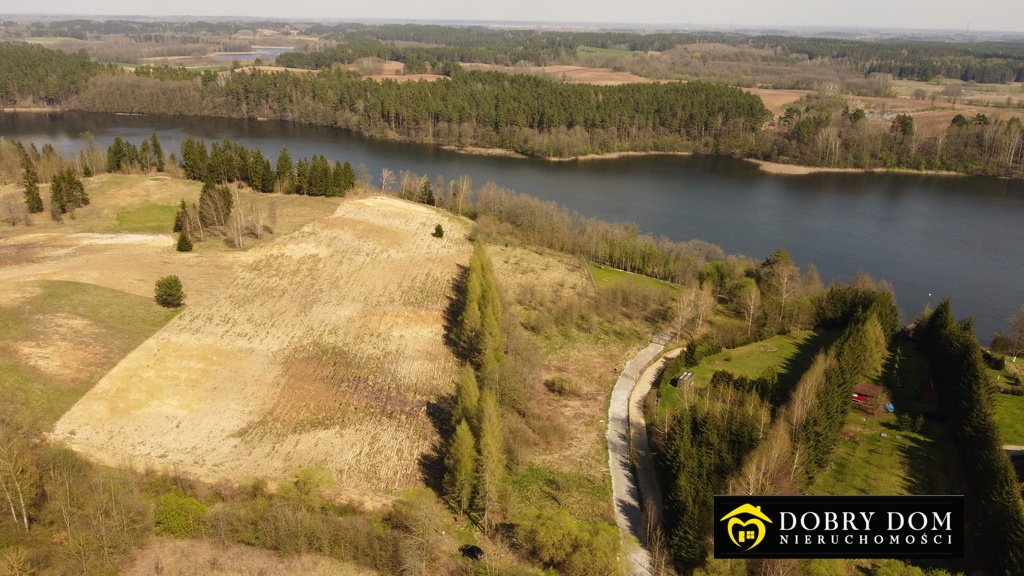 Działka nad jeziorem z linią brzegową 5196 m² Płociczno  5 196m2 Foto 1