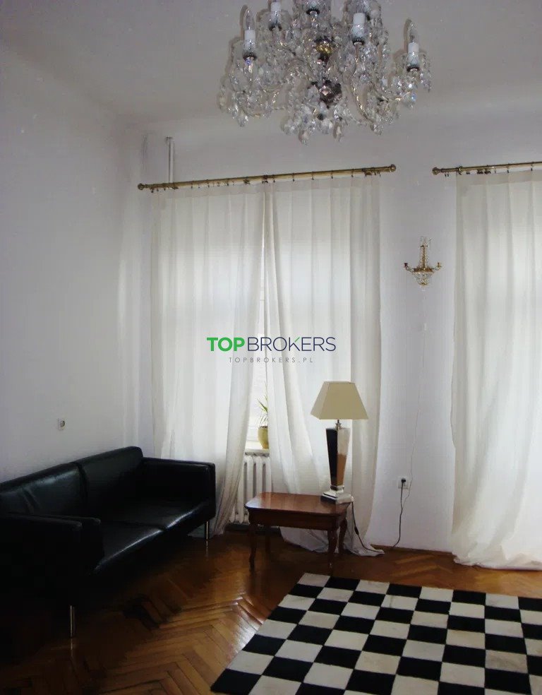 Biuro 82 m² w centrum Warszawy, balkon, kuchnia, 3 pokoje Warszawa, Śródmieście Południowe, Wspólna  82m2 Foto 1