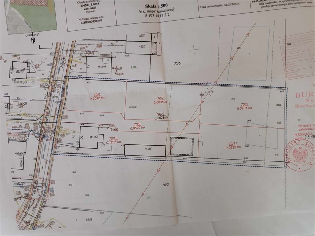 Działka przemysłowo-handlowa na sprzedaż Zaścianki  836m2 Foto 4