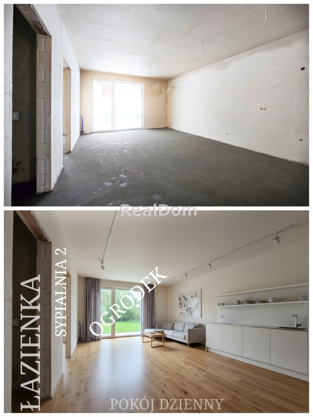 Nowoczesny apartament z ogrodem w Dębnikach, 49 m2 Kraków, Dębniki, Kliny, Spacerowa  49m2 Foto 1