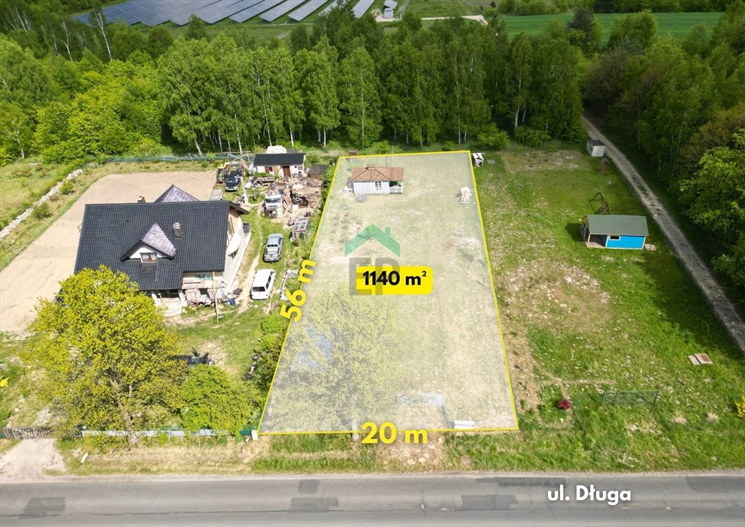 Działka budowlana na sprzedaż Łojki  1 140m2 Foto 1