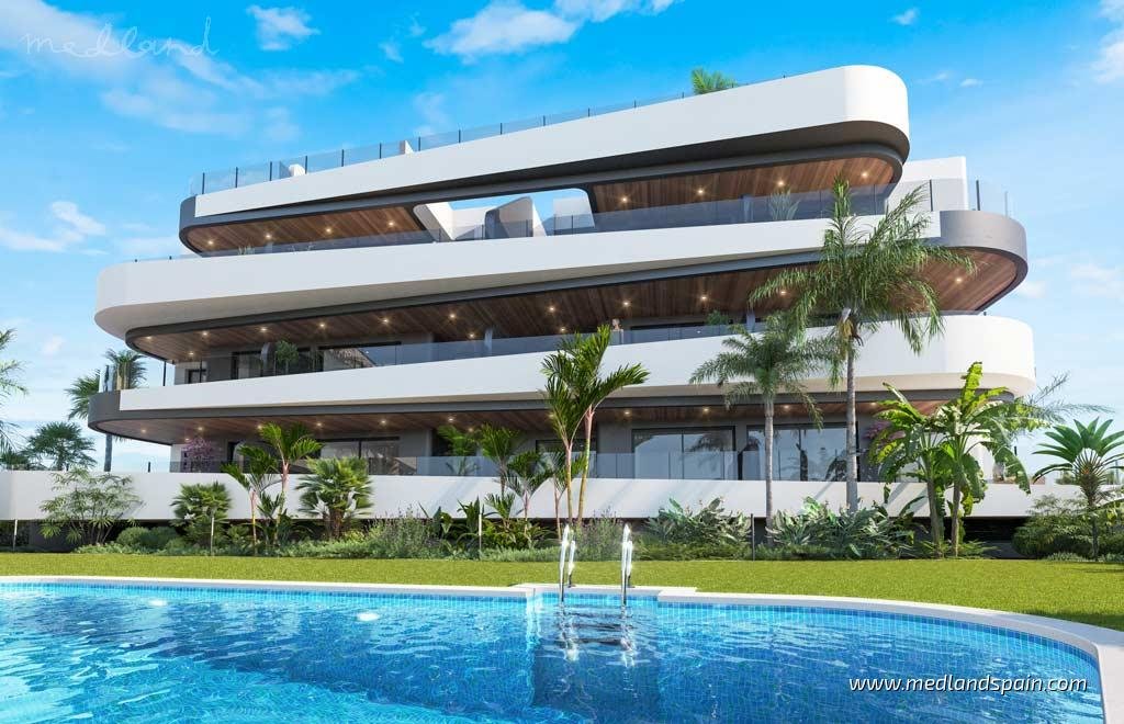 Nowoczesne mieszkanie 2 pok. w Los Alcazares z tarasem Hiszpania, Los Alcázares  83m2 Foto 1