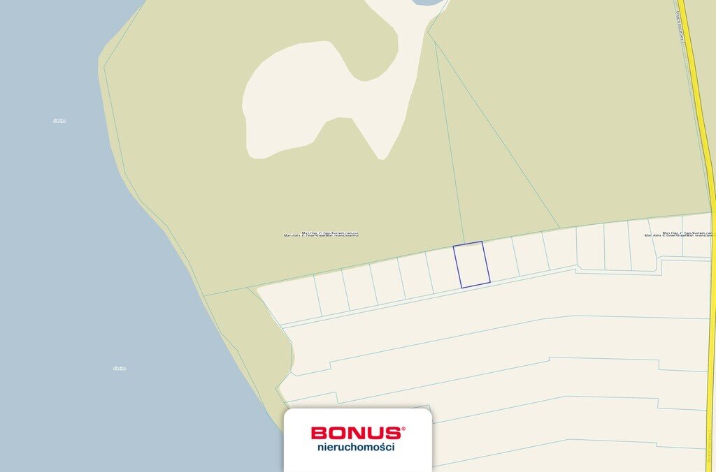 Na sprzedaż działka 3000 m² nad Jeziorem Siecino z potencjałem Cieszyno  3 001m2 Foto 1