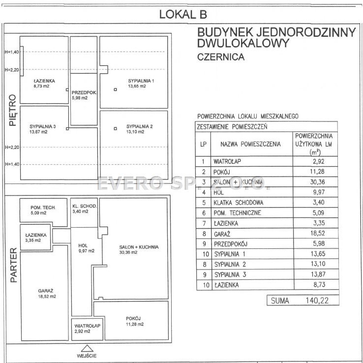 Dom na sprzedaż Czernica, CZERNICA - DOM Z DUŻĄ DZIAŁKĄ - GARAŻ  140m2 Foto 4