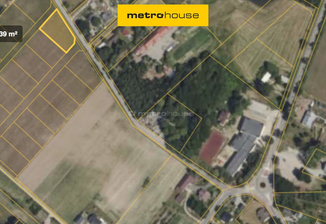 Działka budowlana 1239 m² pod dom jednorodzinny lub bliźniak Skuły, Północna  1 239m2 Foto 1