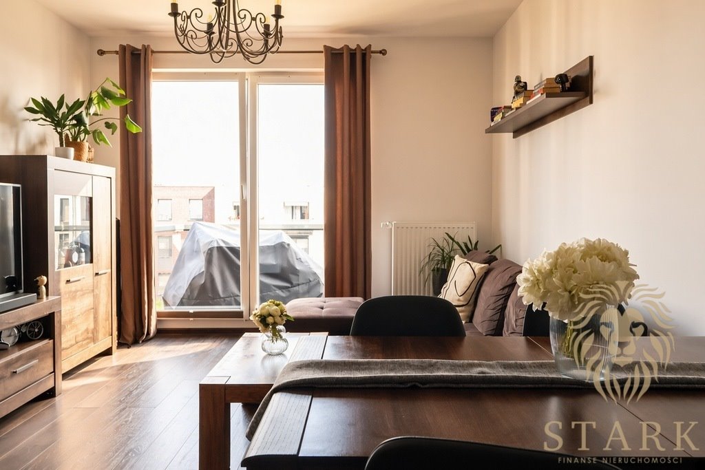 Na sprzedaż nowoczesne 2-pokojowe mieszkanie 42 m² z balkonem Szczecin, Eugeniusza Kwiatkowskiego  42m2 Foto 1
