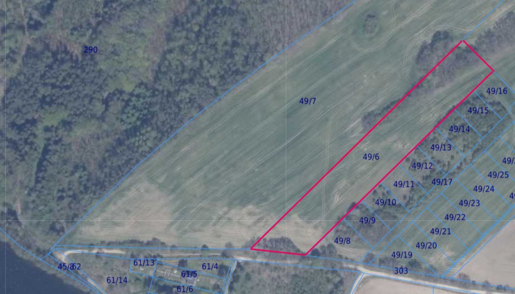 Działka 1,1 ha nad jeziorem Łąkie z MPZP i mediami Trzepowo  11 497m2 Foto 1