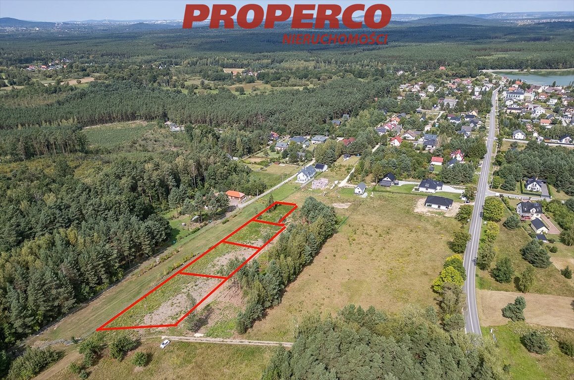 Działka budowlana na sprzedaż Daleszyce, Borków  1 070m2 Foto 6