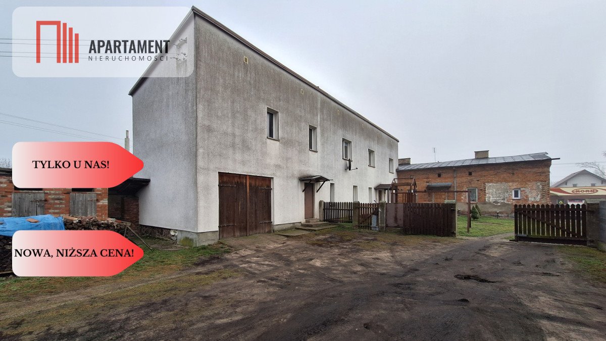 Dwurodzinny dom z ogrodem, garażem i budynkami gospodarczymi Tur  240m2 Foto 1