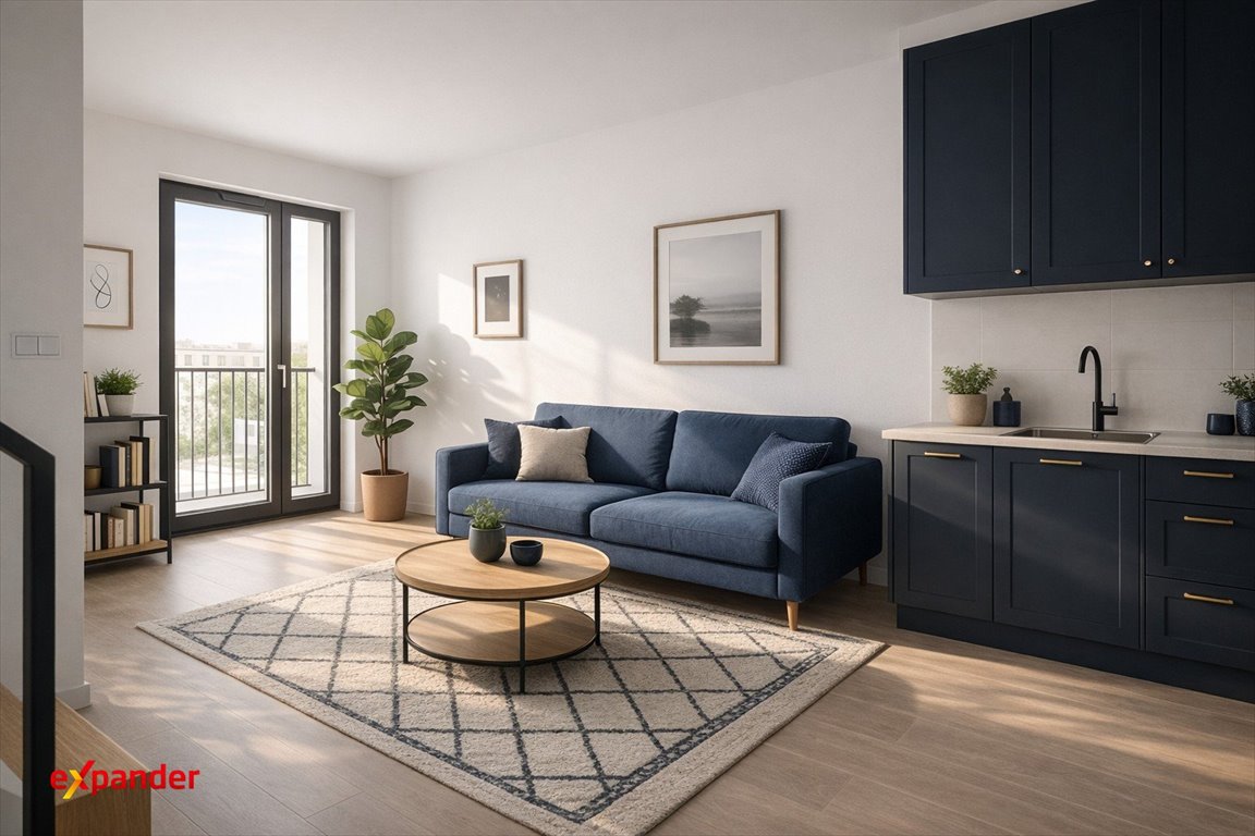 Unikalne 83,49 m² z tarasem na dachu i antresolą Poznań, Jasielska  83m2 Foto 1