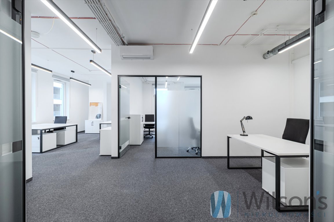 Nowoczesne biuro 122 m² z balkonem, klimatyzacją i parkingiem Warszawa, Wola, Żelazna  122m2 Foto 1