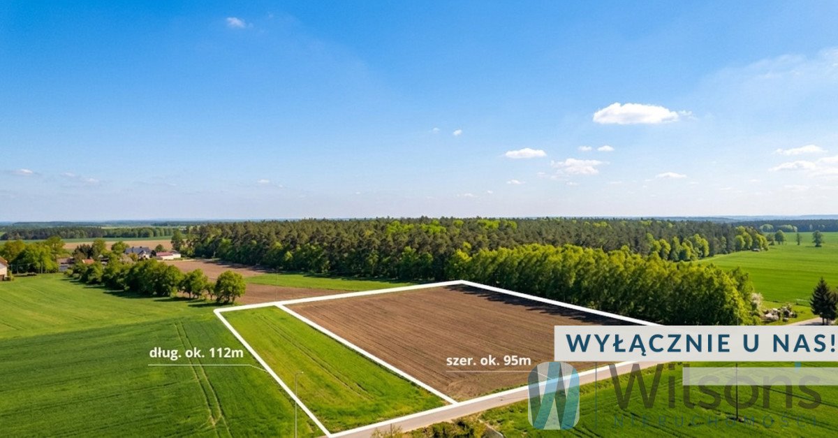 Działki pod zabudowę w spokojnej okolicy Falbogi Borowe Śniadowo  11 021m2 Foto 1