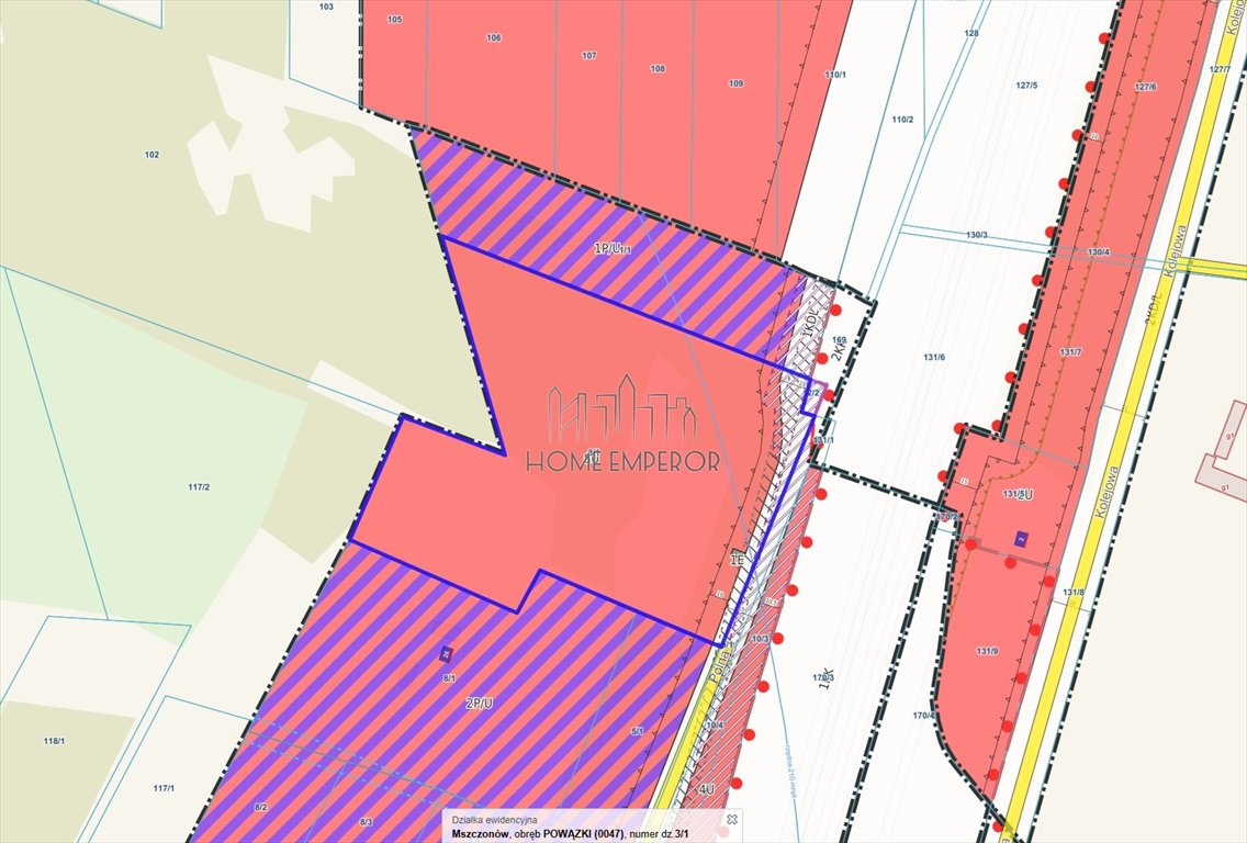 Działka usługowa 26 550 m² z mediami i planem rozwoju polecam Powązki, Polna  26 550m2 Foto 1