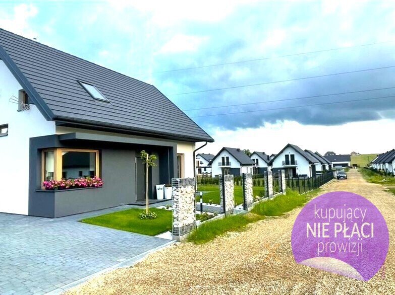 Nowoczesny dom 110 m² z funkcjonalnym układem i energooszczędną izolacją Brzeziny  110m2 Foto 1