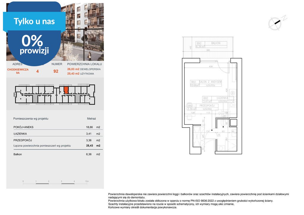 Przestronne 25,43 m² w Bielawach – idealne dla singla lub pod inwestycję Bydgoszcz, Bielawy, Jana Karola Chodkiewicza  25m2 Foto 1