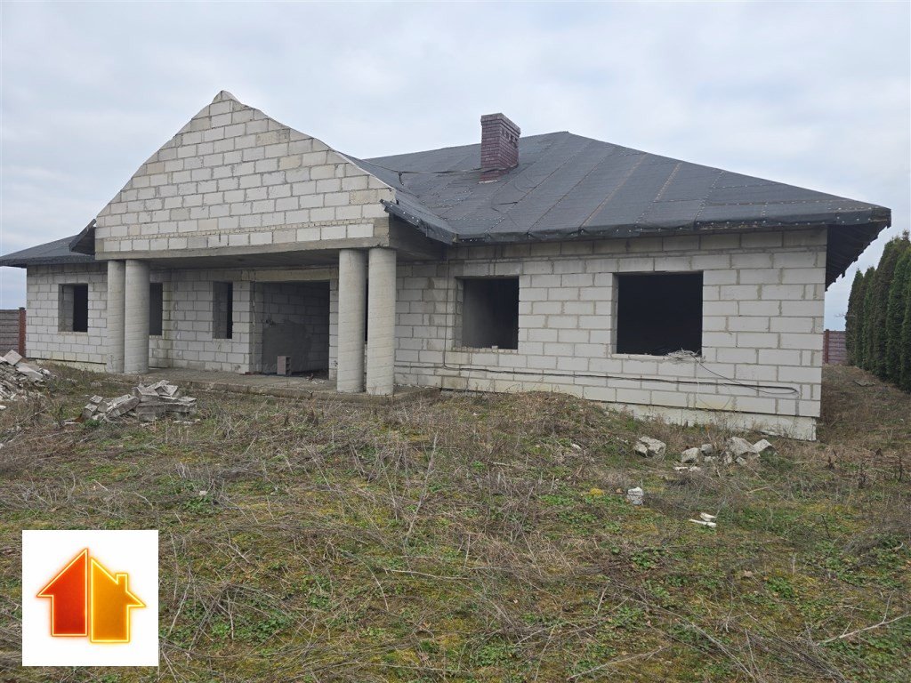 Nowy dom z halą i działką 3800 m2 – idealny pod działalność Warzyn-Skóry  240m2 Foto 1