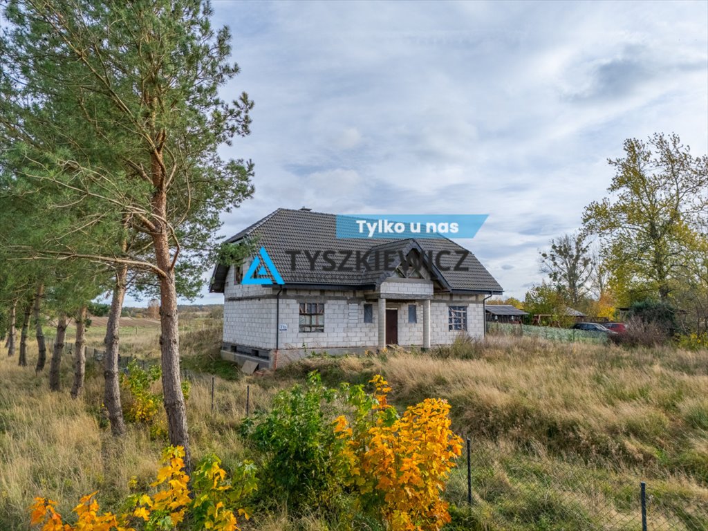 Duży dom 240 m² na działce 2000 m² – surowy otwarty Stowięcino  240m2 Foto 1