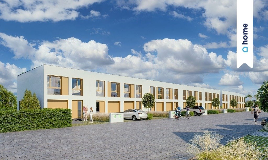 Nowoczesny dom w zabudowie szeregowej 94,76 m², ogród, garaż Opole, Szczepanowice  95m2 Foto 1