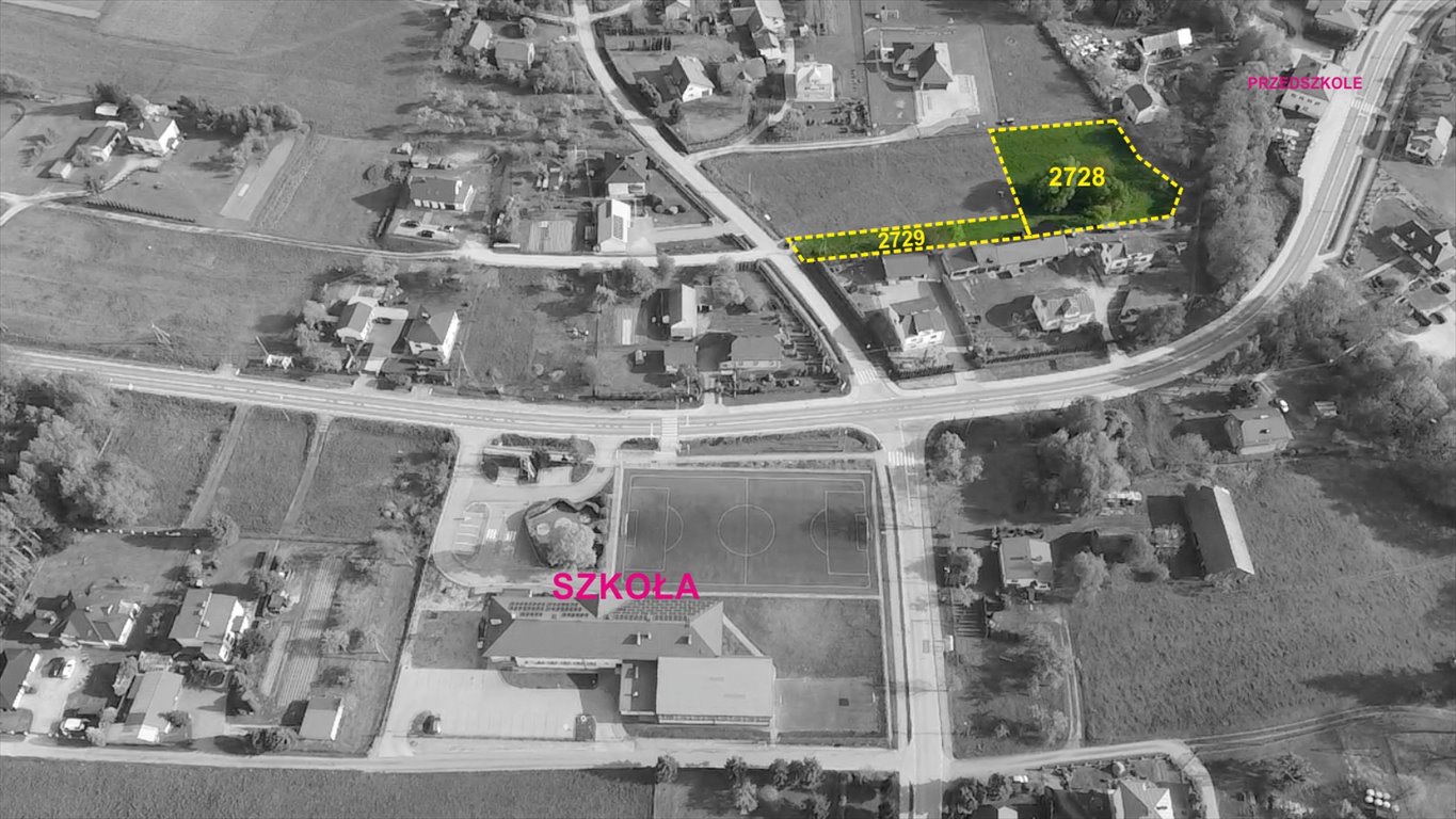 Działka w Krygu pod dom i działalność, 2780 m² Lipinki, Kryg  2 780m2 Foto 1