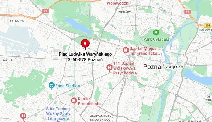 Mieszkanie dwupokojowe na wynajem Poznań, Ogrody, Plac Waryńskiego  51m2 Foto 19