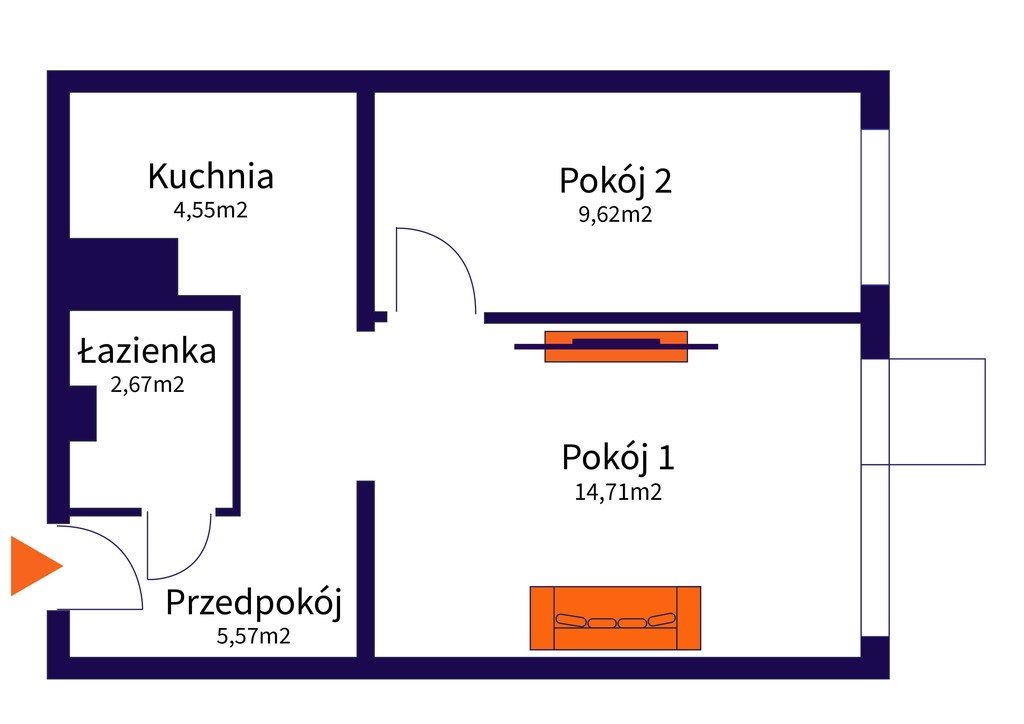 Mieszkanie dwupokojowe na sprzedaż Warszawa, Mokotów, Tuchlińska  37m2 Foto 9