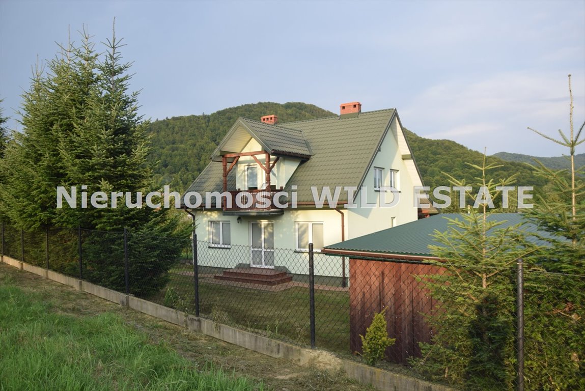 Komfortowy dom w Bieszczadach z sauną i garażem Solina, Bukowiec  171m2 Foto 1