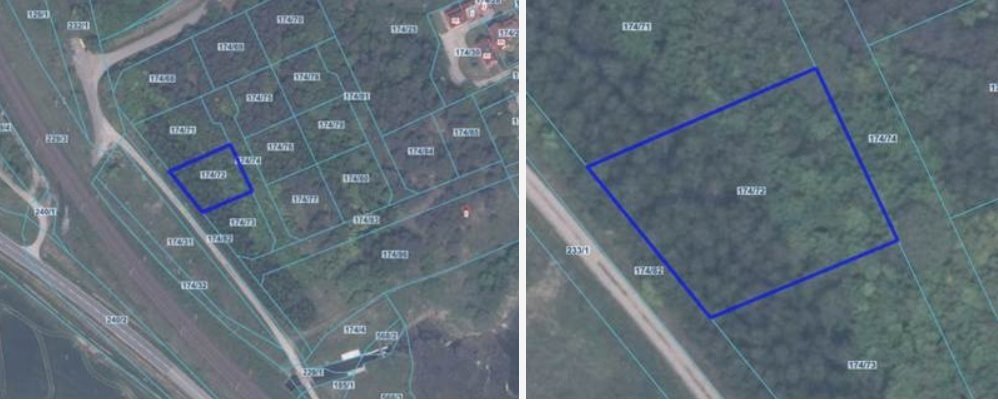 Działka rekreacyjna 888 m2 z dostępem do jeziora Gonty  888m2 Foto 1