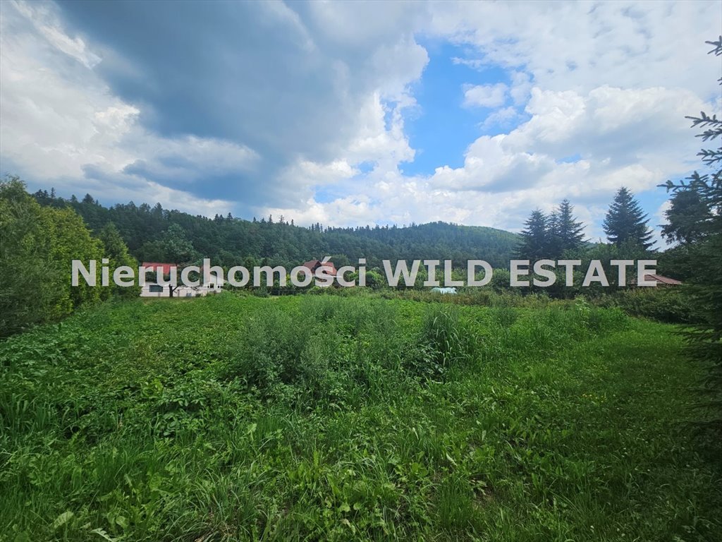 Działka 1276 m2 w Łączkach z mediami i dojazdem asfaltowym. Lesko, Łączki  1 276m2 Foto 1