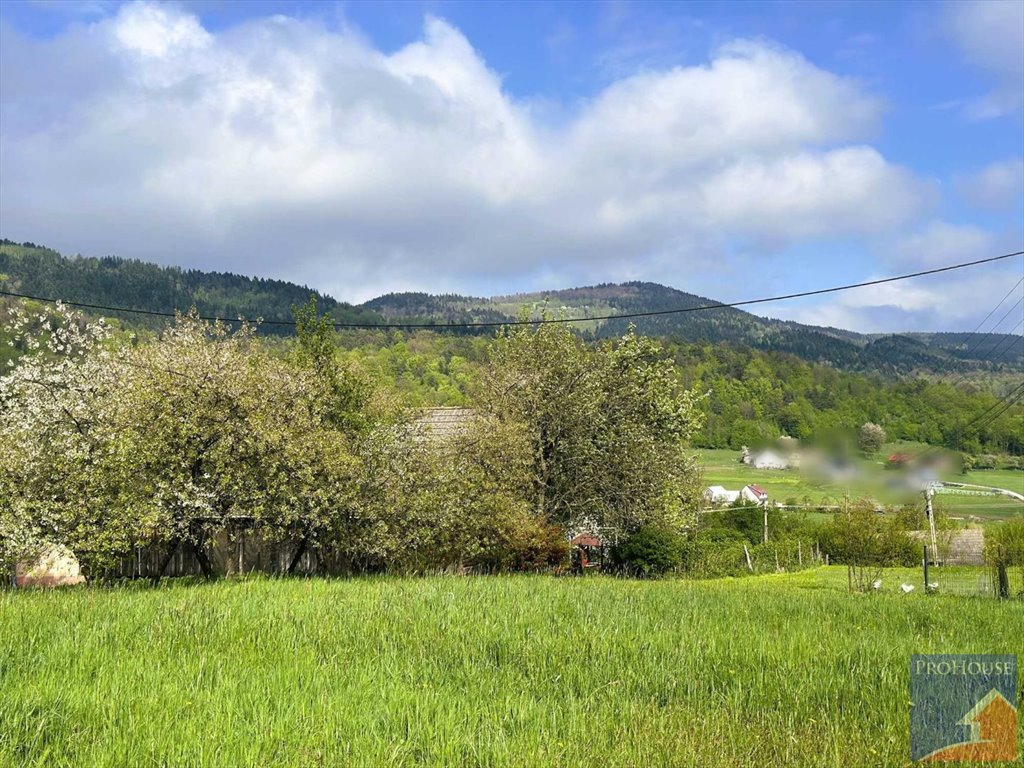 Działka 2822 m² z warunkami zabudowy i mediami - Limanowa Męcina  2 822m2 Foto 1