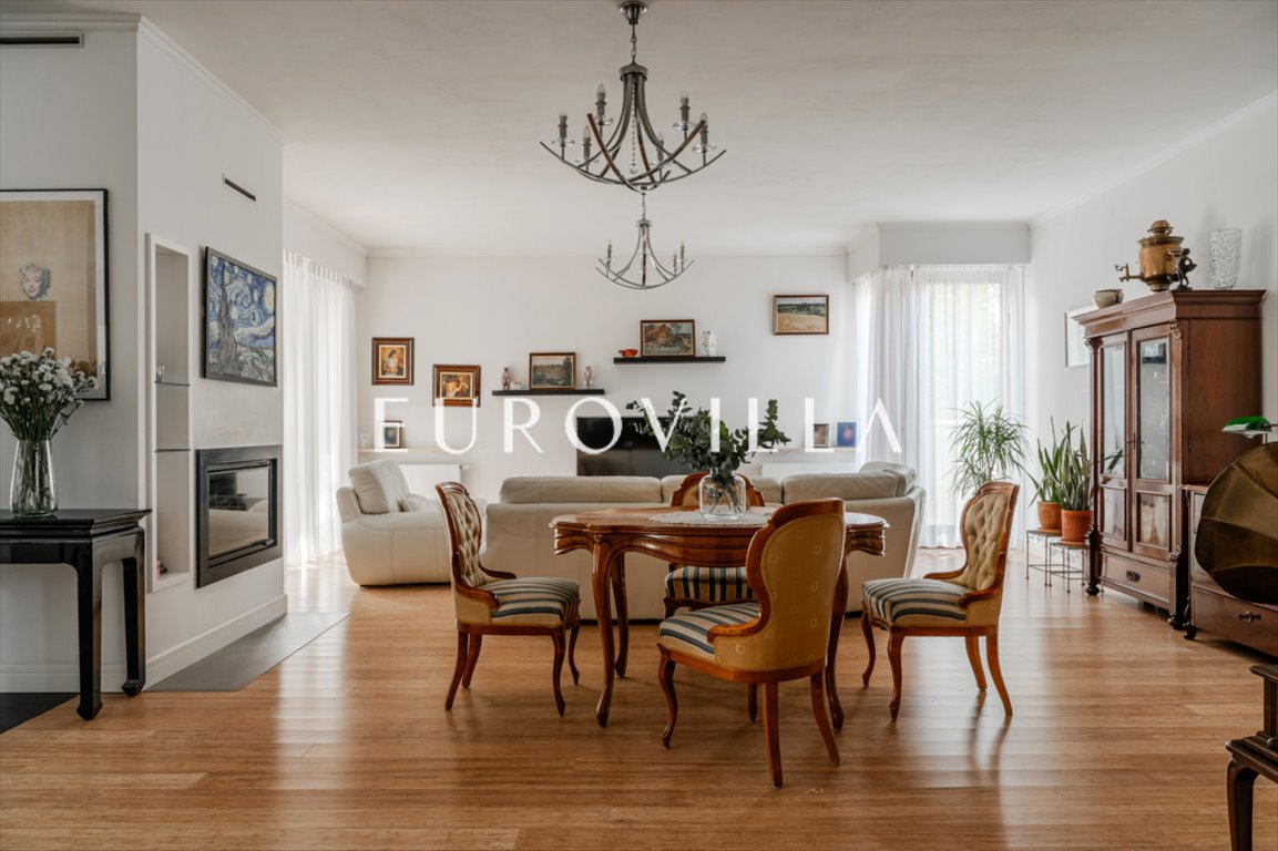 Przestronny apartament z ogrodem, 4 pokoje, garaż, Wilanów Warszawa, Wilanów, Obornicka  186m2 Foto 1