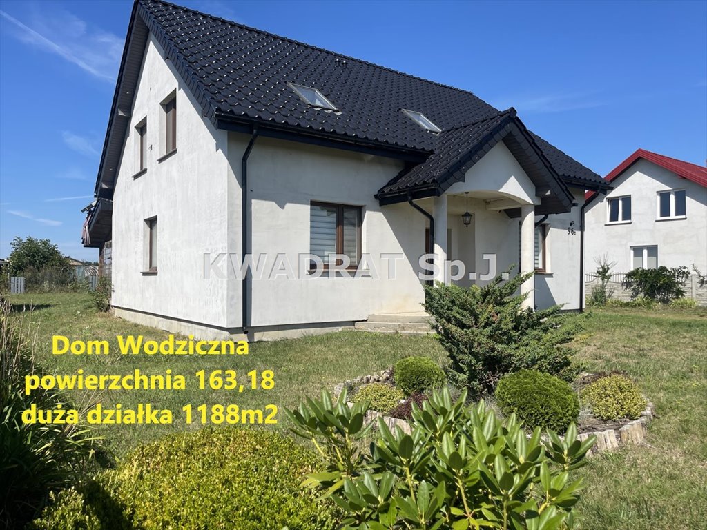 Nowoczesny dom 163m2 z garażem, ogród i własna oczyszczalnia Wodziczna  163m2 Foto 1