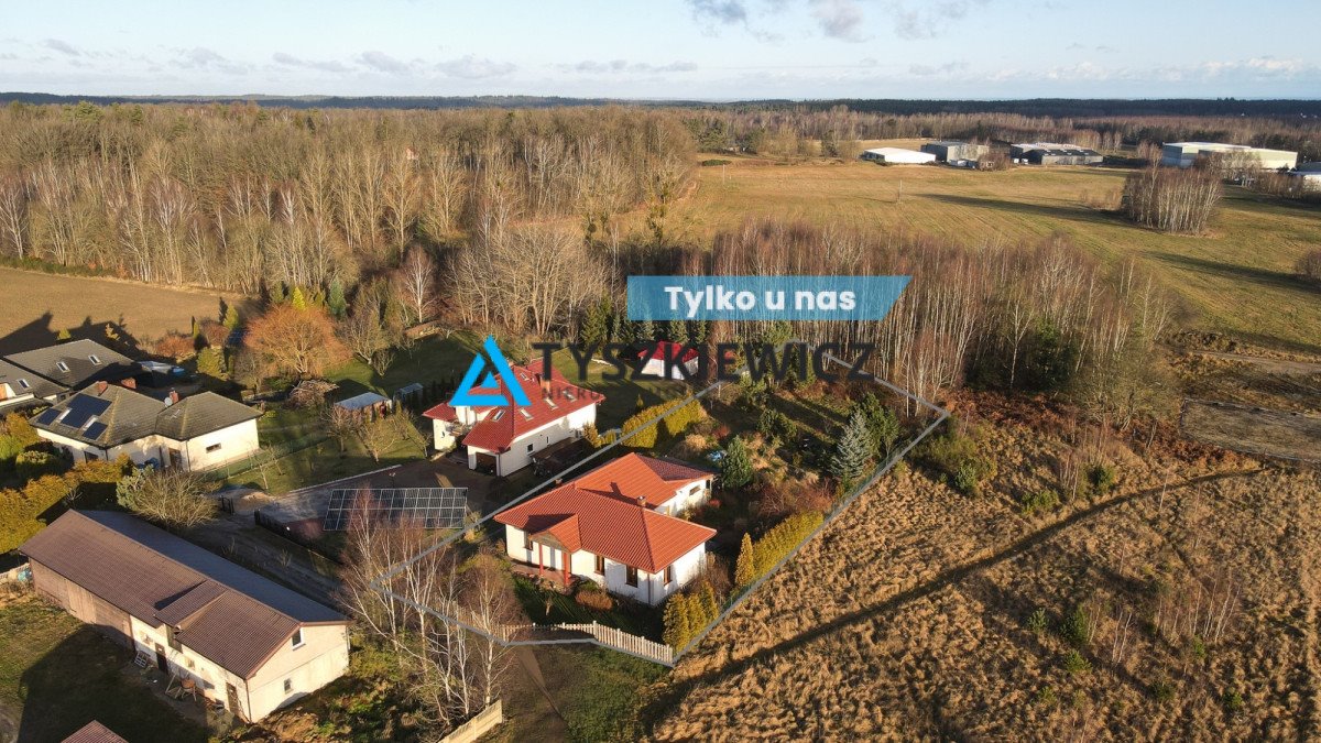Urokliwy dom z dużą działką, kominek i pompa ciepła Łężyce, Dębowa  146m2 Foto 1