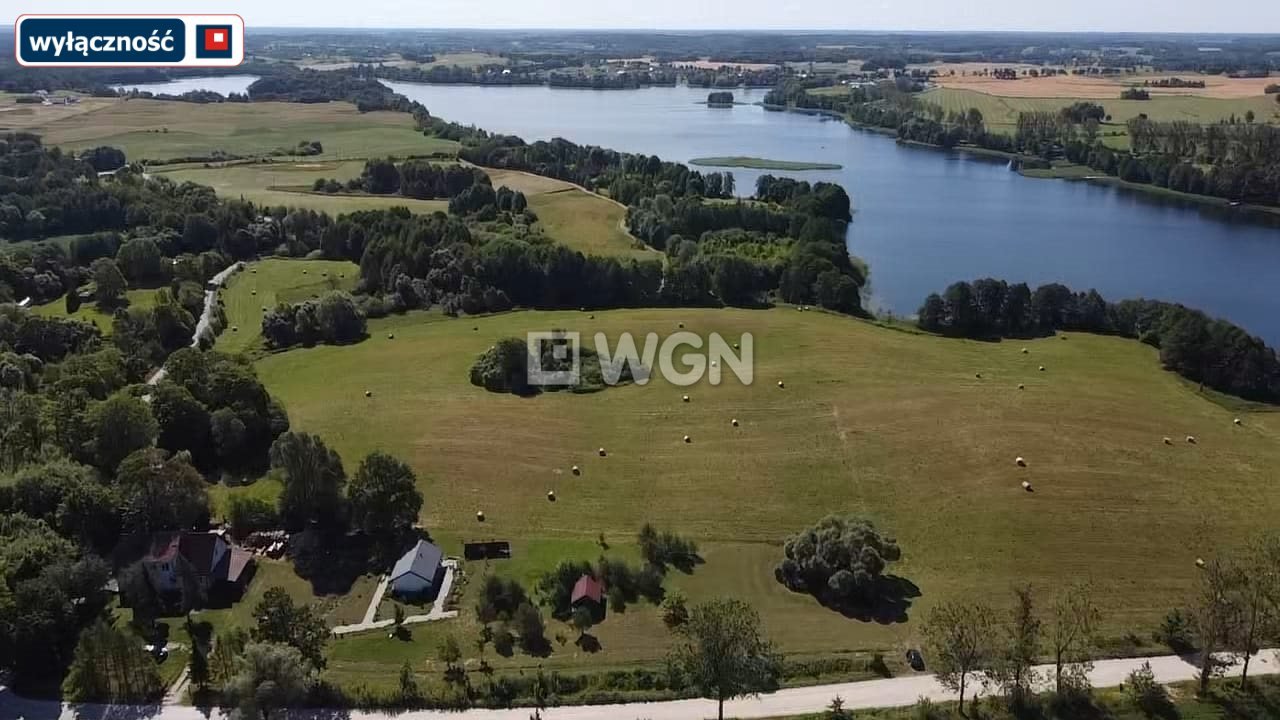 Działka nad jeziorem Kukowino z udziałem w plaży Dudki  3 416m2 Foto 1