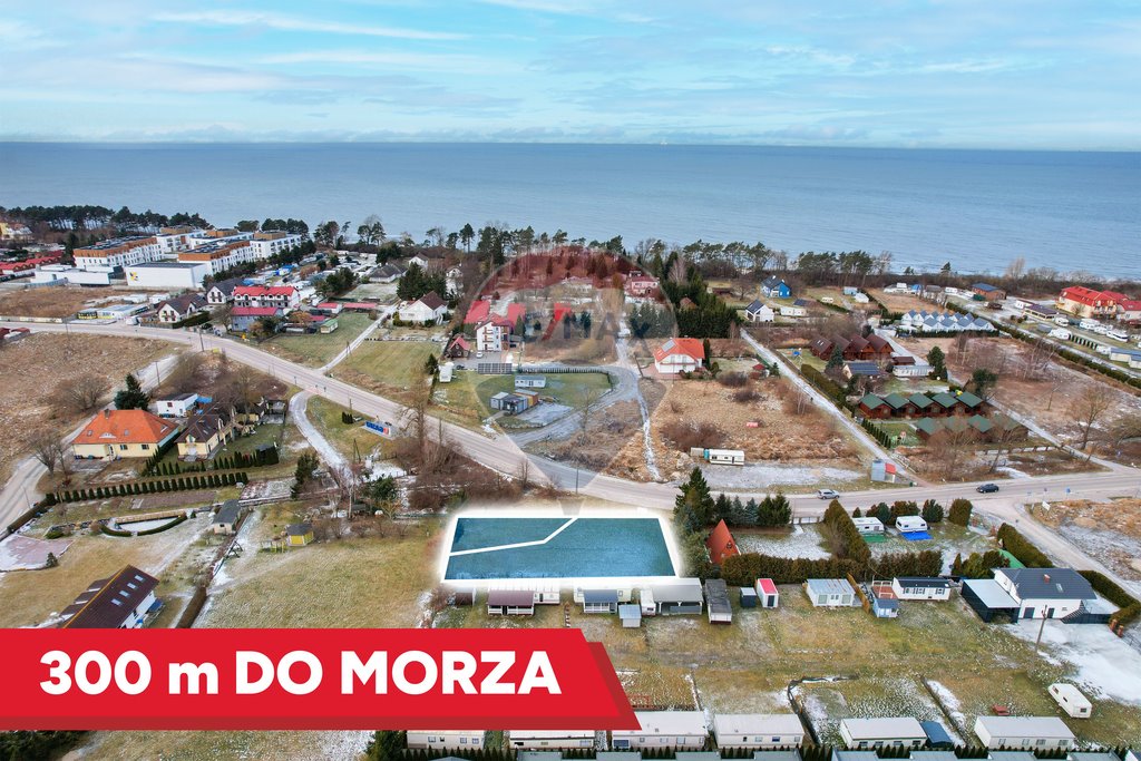 Działka 870 m² pod inwestycję w Gąskach, 300 m od plaży Gąski, Nadbrzeżna  870m2 Foto 1
