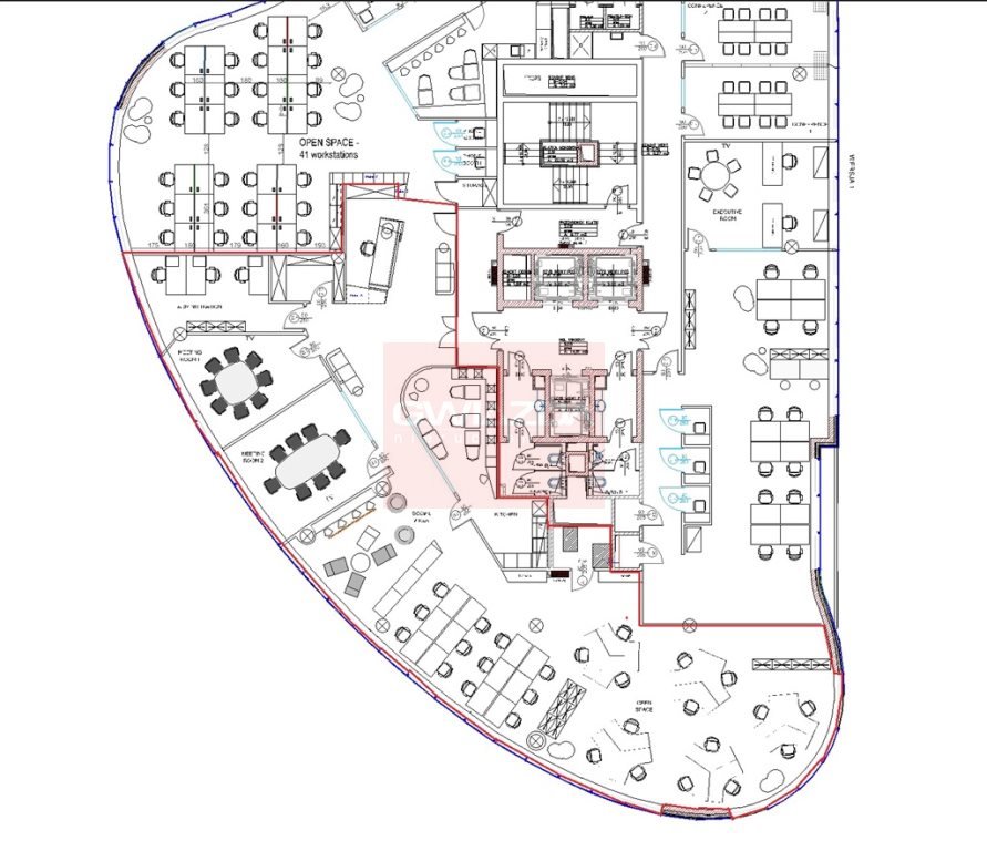 Nowoczesne biuro 314 m² w sercu Mokotowa z klimatyzacją Warszawa, Mokotów  314m2 Foto 1