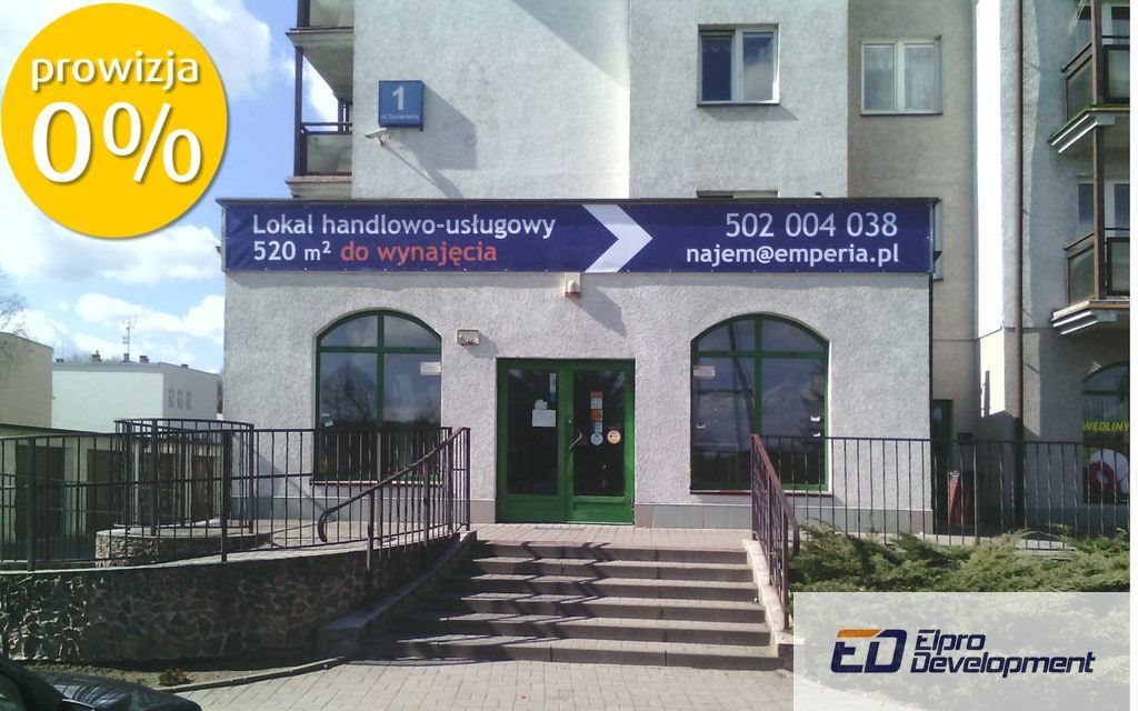 Lokal 520 m² z witryną w osiedlu - polecam Nowe Miasto Lubawskie  520m2 Foto 1