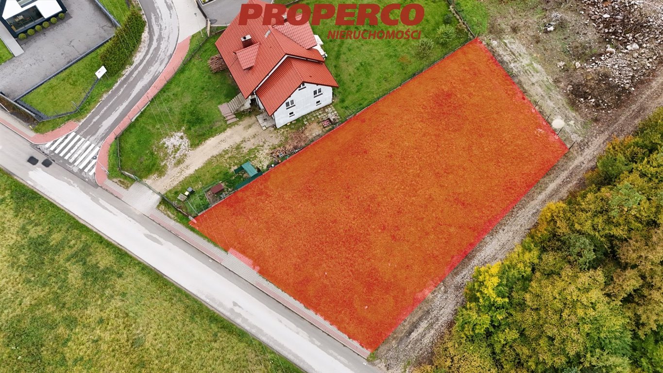 Działka budowlana na sprzedaż Bilcza  1 090m2 Foto 1