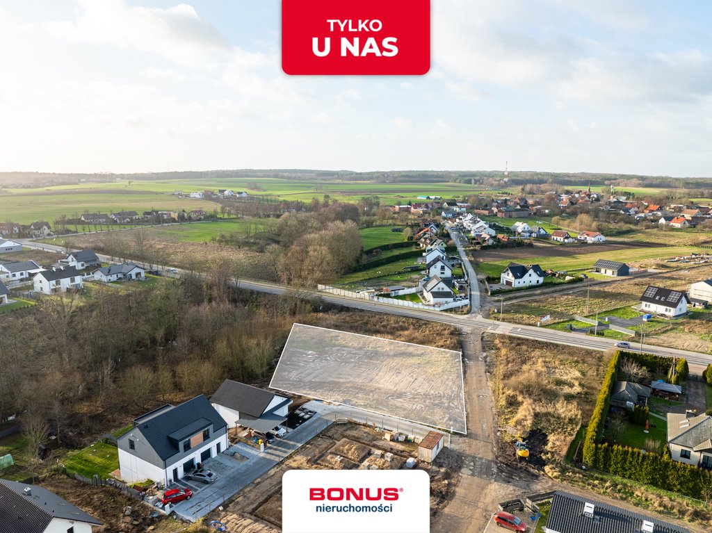 Działka z projektem i pozwoleniem na 3 budynki dwulokalowe Przęsocin  2 161m2 Foto 1