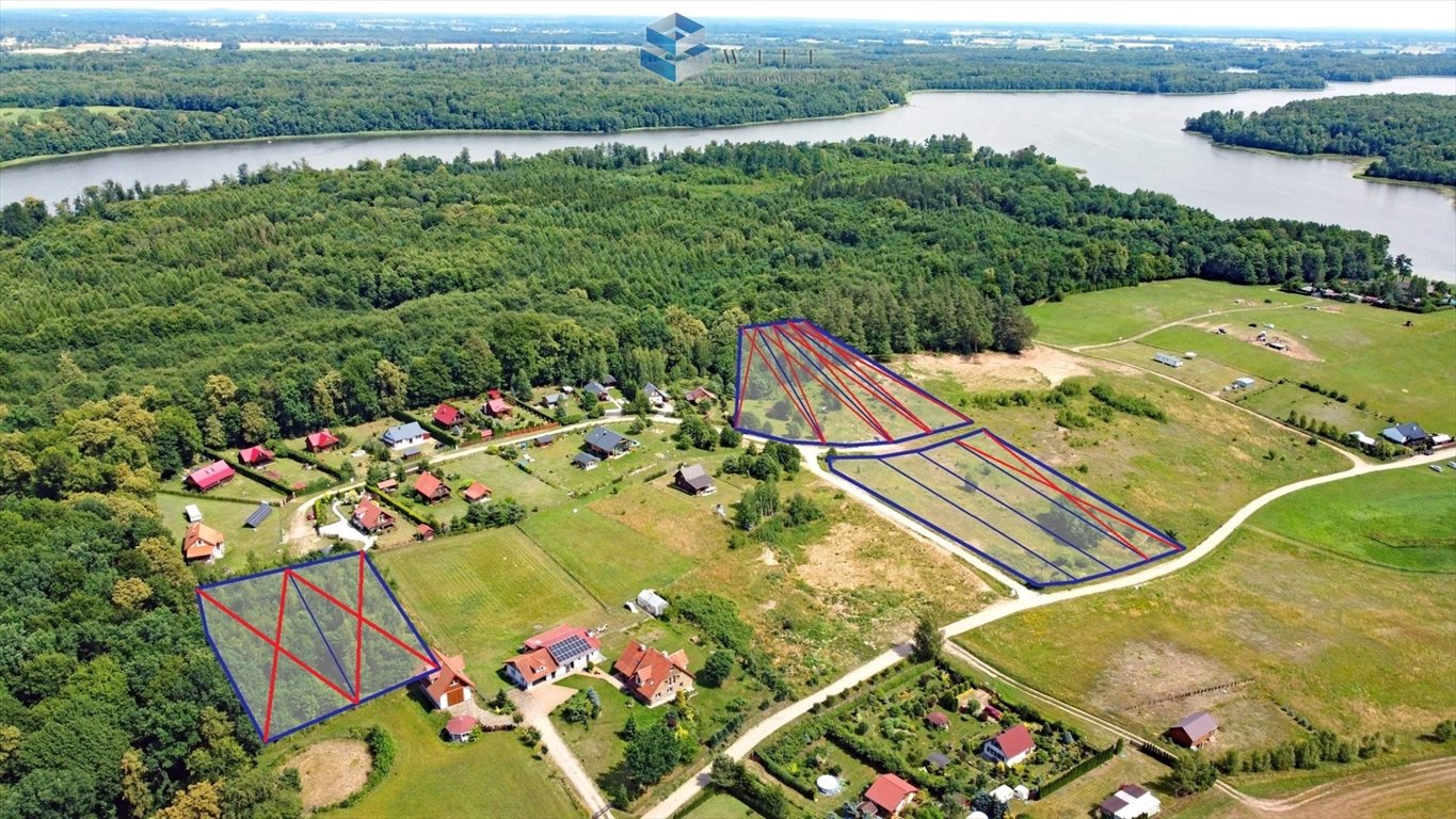 Urokliwe działki nad jeziorem Ruda Woda 1965 m2, spokojna okolica Sople  1 965m2 Foto 1