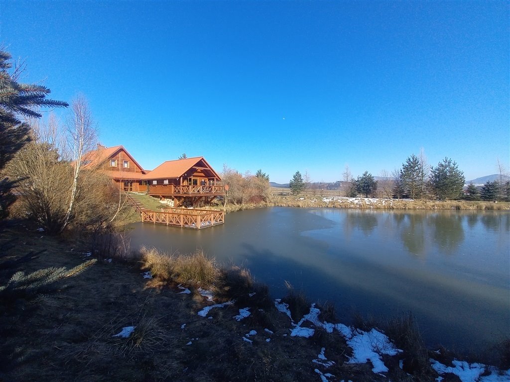 Gotowy biznes rekreacyjny w Borówno z stawem i sauną Borówno  7 900m2 Foto 1