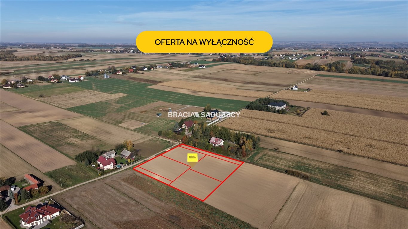 Działka budowlana 1500 m² z dostępem do mediów i widokami Sieciechowice  1 500m2 Foto 1