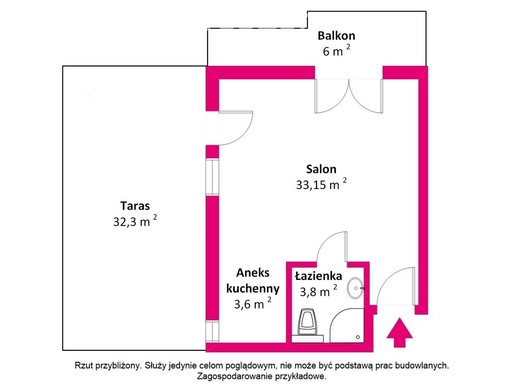 Kawalerka na sprzedaż Świnoujście, Augusta Cieszkowskiego  33m2 Foto 17