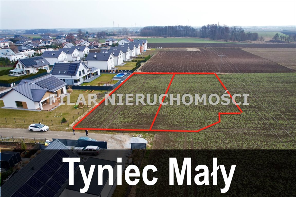 Działka 13,38 ar z pełną infrastrukturą w Tyniec Mały polecam Tyniec Mały  1 338m2 Foto 1