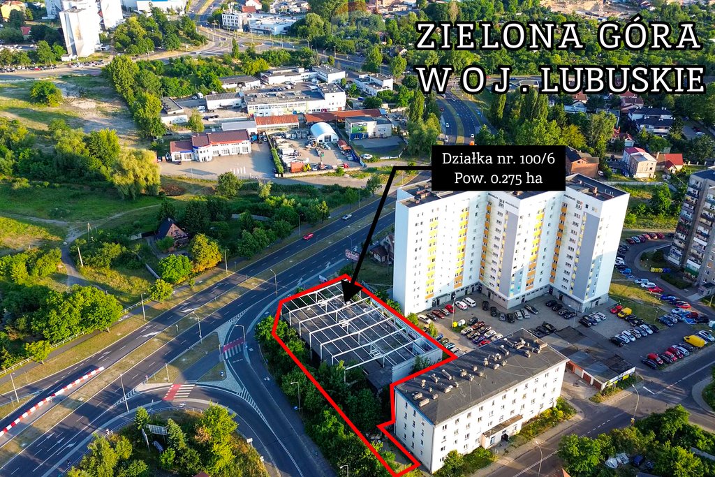 Działka inwestycyjna na sprzedaż Zielona Góra, Objazdowa  2 750m2 Foto 11