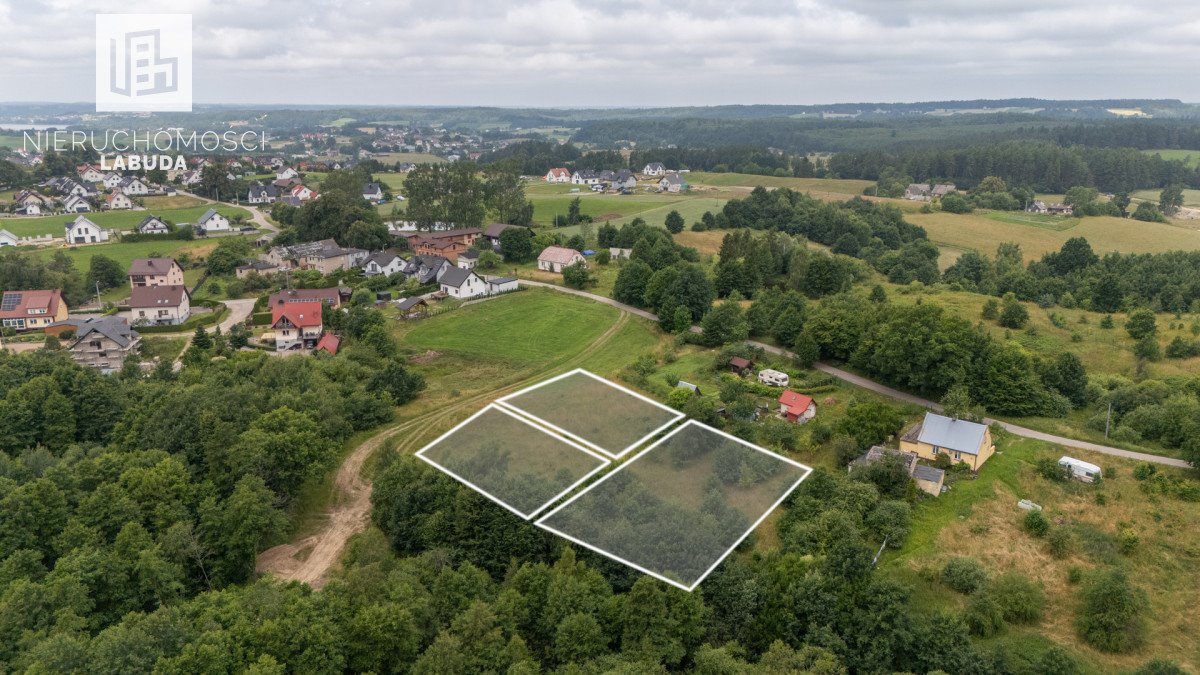 Do sprzedania 3 działki 1000 m² w Prokowie z mediami Prokowo, Rybacka  1 000m2 Foto 1
