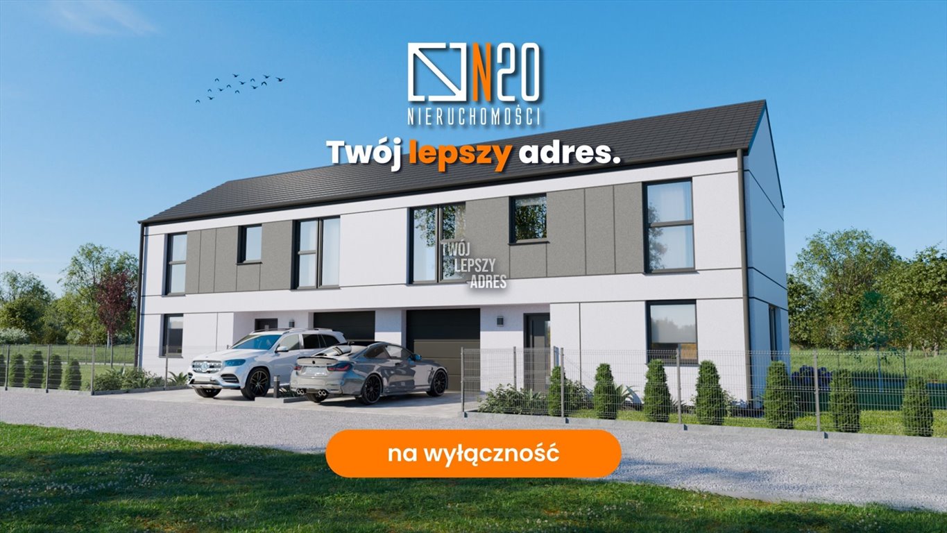 Nowoczesny dom 4 sypialnie, garaż, ogród, standard premium Bodzanów  109m2 Foto 1