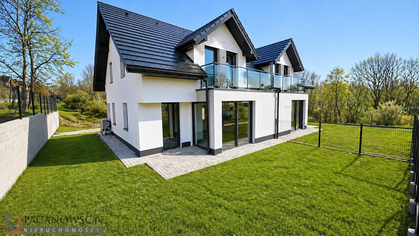 Dom bliźniak 141m2 z garażem i balkonem w Bibicach Bibice  141m2 Foto 1