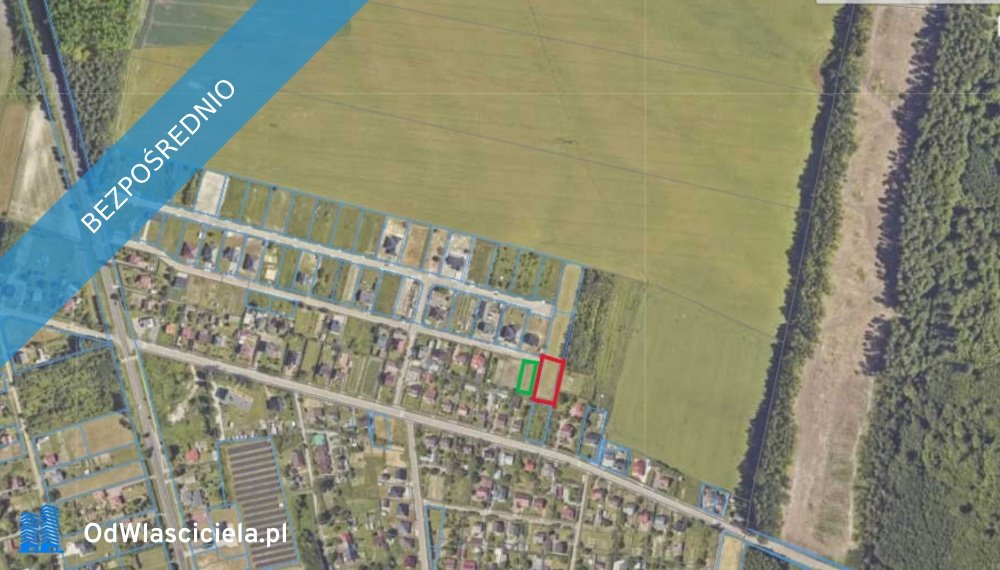 Działka budowlana 1237 m² w Tarnawatce – media, las, spokój Tarnawatka-Tartak, Ogrodowa  1 237m2 Foto 1